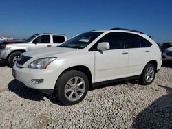 Salvage cars for sale at Taylor, TX auction: 2009 Lexus RX 350