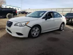 Subaru Vehiculos salvage en venta: 2016 Subaru Legacy 2.5I