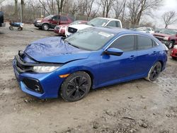 Salvage cars for sale at Cicero, IN auction: 2017 Honda Civic EXL