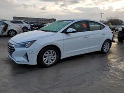 Salvage cars for sale from Copart Wilmer, TX: 2019 Hyundai Elantra SE