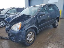 Salvage cars for sale at Elgin, IL auction: 2005 Honda CR-V LX