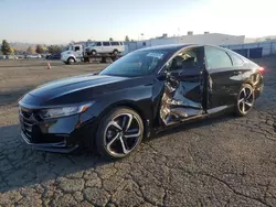 Salvage cars for sale at Vallejo, CA auction: 2022 Honda Accord Sport SE