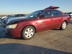 Salvage cars for sale at Grand Prairie, TX auction: 2009 Hyundai Sonata GLS