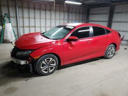 Salvage cars for sale at Madisonville, TN auction: 2018 Honda Civic LX