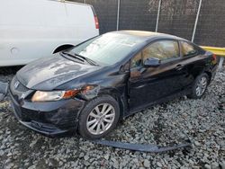 Honda salvage cars for sale: 2012 Honda Civic EX