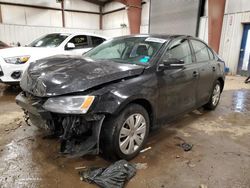 Salvage cars for sale at Lansing, MI auction: 2014 Volkswagen Jetta SE