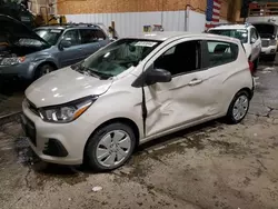 Chevrolet salvage cars for sale: 2018 Chevrolet Spark LS