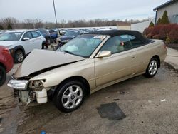 Salvage cars for sale at Louisville, KY auction: 2000 Toyota Camry Solara SE