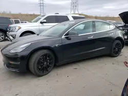 Salvage cars for sale at Littleton, CO auction: 2018 Tesla Model 3