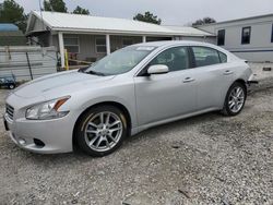 Salvage cars for sale at Prairie Grove, AR auction: 2010 Nissan Maxima S