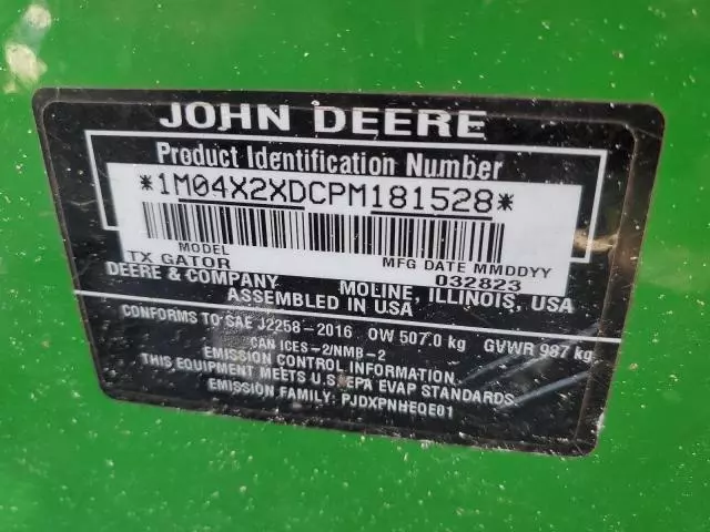 2023 John Deere TX 4X2