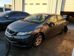 Salvage cars for sale at Montgomery, AL auction: 2013 Honda Civic LX