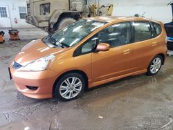 Salvage cars for sale at Davison, MI auction: 2010 Honda FIT Sport