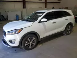 Salvage cars for sale at Lufkin, TX auction: 2017 KIA Sorento EX