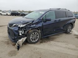 Toyota salvage cars for sale: 2022 Toyota Sienna LE