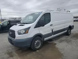 Salvage cars for sale at Grand Prairie, TX auction: 2015 Ford Transit T-250