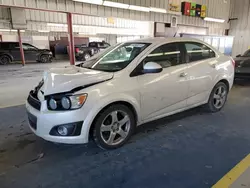 Salvage cars for sale at Fort Wayne, IN auction: 2014 Chevrolet Sonic LTZ