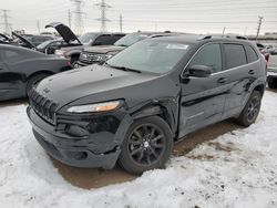 Salvage cars for sale at Elgin, IL auction: 2018 Jeep Cherokee Limited