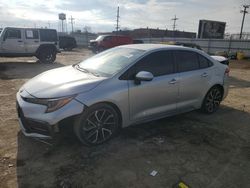 Salvage cars for sale at Chicago Heights, IL auction: 2020 Toyota Corolla SE