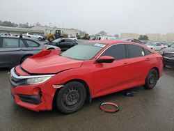 Salvage cars for sale from Copart Martinez, CA: 2018 Honda Civic LX