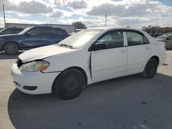 Salvage cars for sale at Orlando, FL auction: 2007 Toyota Corolla CE