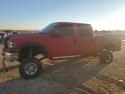 Salvage trucks for sale at San Antonio, TX auction: 2001 Ford F350 SRW Super Duty