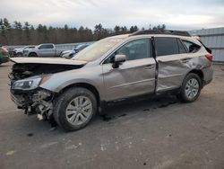 Salvage cars for sale at Windham, ME auction: 2015 Subaru Outback 2.5I Premium