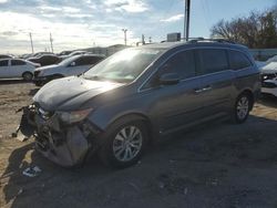 Salvage cars for sale at Oklahoma City, OK auction: 2014 Honda Odyssey EXL