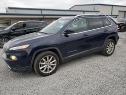 Salvage cars for sale at Earlington, KY auction: 2014 Jeep Cherokee Limited