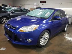 Salvage cars for sale at Elgin, IL auction: 2012 Ford Focus SEL