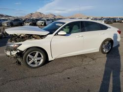 Salvage cars for sale at North Las Vegas, NV auction: 2018 Honda Accord LX