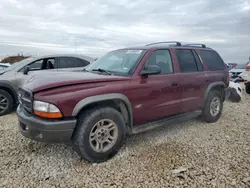 Vehiculos salvage en venta de Copart Taylor, TX: 2002 Dodge Durango Sport