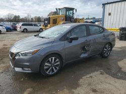 Nissan salvage cars for sale: 2021 Nissan Versa SR