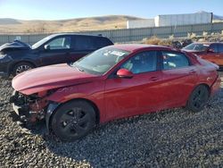 Salvage cars for sale at Reno, NV auction: 2021 Hyundai Elantra Blue