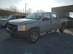 Salvage trucks for sale at Cartersville, GA auction: 2007 Chevrolet Silverado C1500 Crew Cab