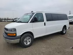 Salvage cars for sale from Copart Columbus, OH: 2016 Chevrolet Express G3500 LT