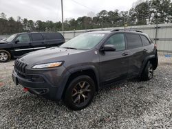 Jeep Cherokee salvage cars for sale: 2015 Jeep Cherokee Trailhawk