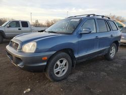 Salvage cars for sale at East Granby, CT auction: 2003 Hyundai Santa FE GL