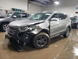 Salvage cars for sale at Elgin, IL auction: 2017 Hyundai Santa FE Sport