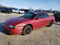 Chevrolet Montecarlo salvage cars for sale: 2003 Chevrolet Monte Carlo SS