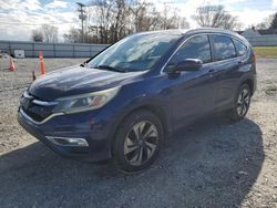 Salvage cars for sale at Gastonia, NC auction: 2015 Honda CR-V Touring