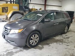 Carros salvage sin ofertas aún a la venta en subasta: 2016 Honda Odyssey EXL