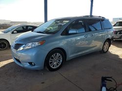 Salvage cars for sale at Phoenix, AZ auction: 2015 Toyota Sienna XLE