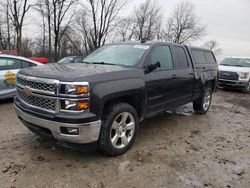 Salvage cars for sale from Copart Cicero, IN: 2015 Chevrolet Silverado K1500 LT