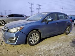 2016 Subaru Impreza Premium en venta en Elgin, IL