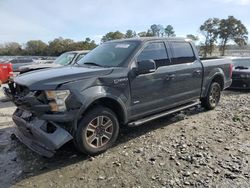 Salvage cars for sale at Byron, GA auction: 2016 Ford F150 Supercrew