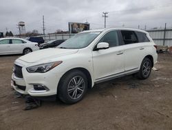 Salvage cars for sale at Chicago Heights, IL auction: 2019 Infiniti QX60 Luxe