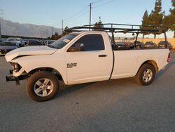 Salvage trucks for sale at Rancho Cucamonga, CA auction: 2022 Dodge RAM 1500 Classic Tradesman