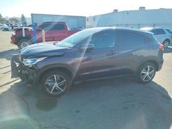 Salvage cars for sale from Copart Vallejo, CA: 2021 Honda HR-V EX