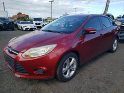 Salvage cars for sale at Kapolei, HI auction: 2013 Ford Focus SE